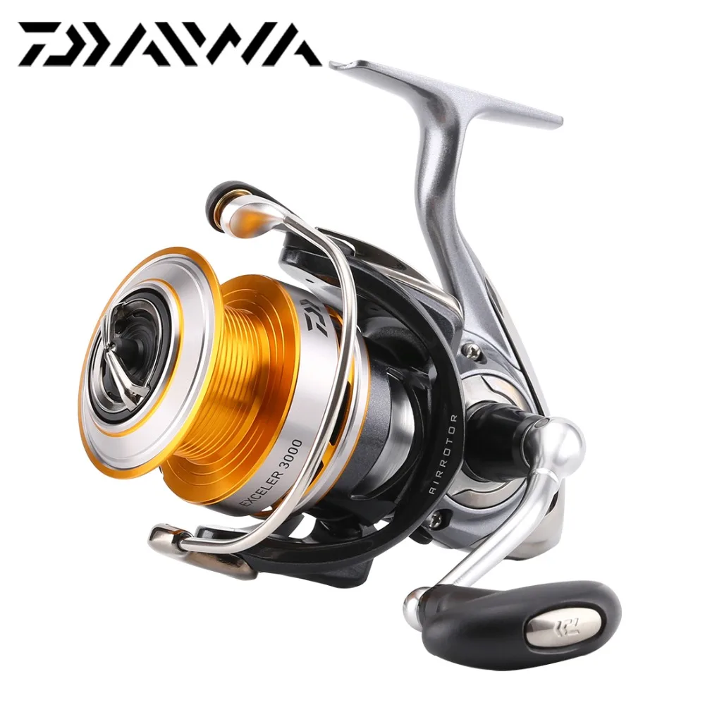 2017 NEW DAIWA Exceler 2500 3000 3500H 4000H Spinning Fishing reel 4 ...
