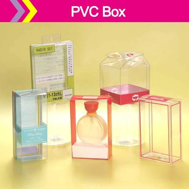 New Clear Plastic PVC Box
