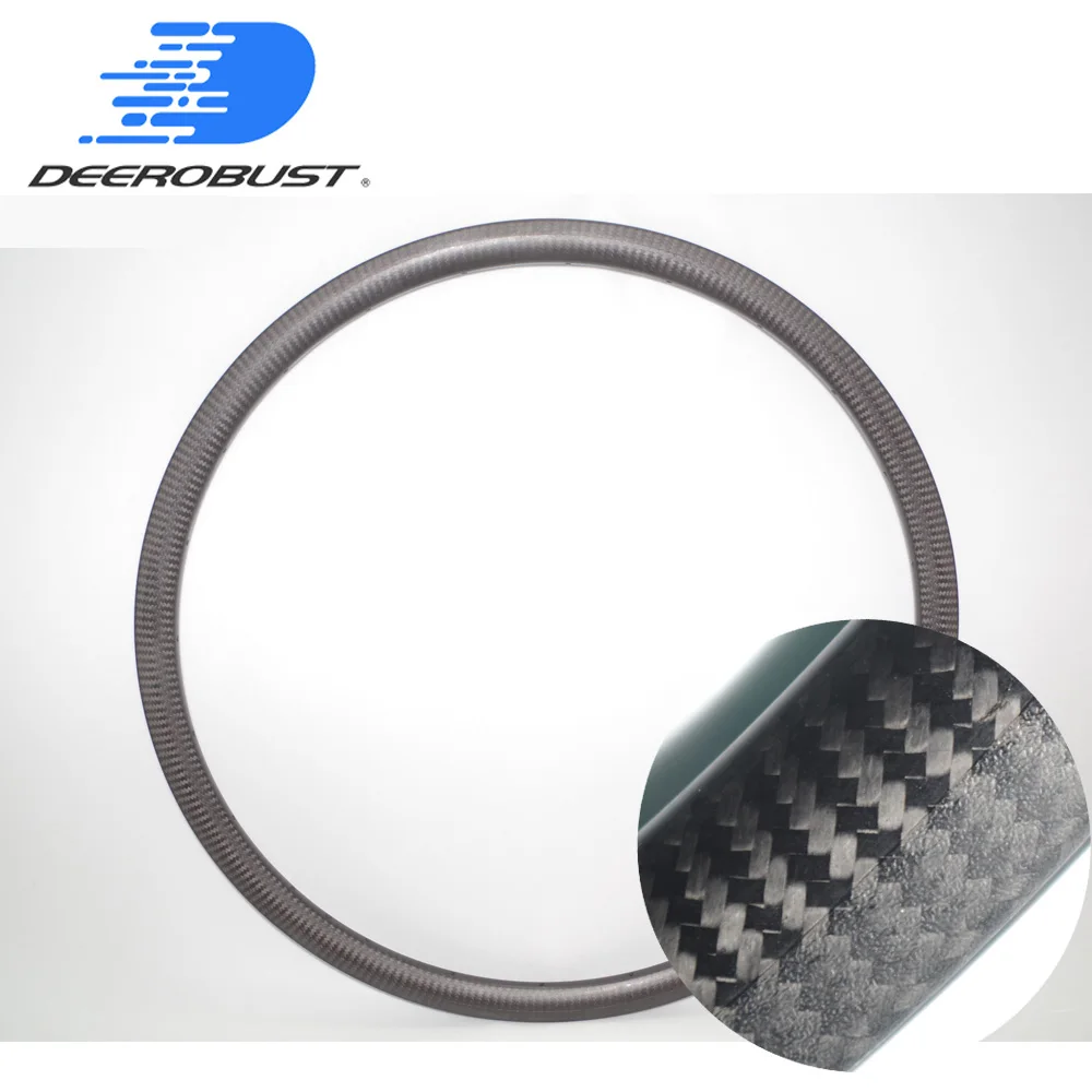 

No Burning 700c 30mm Deep 23mm wide Carbon Road Bike Rims Clincher Bicycle Rim 3K Twill Wheel ROUGH BRAKING SURFACE 20 24 holes