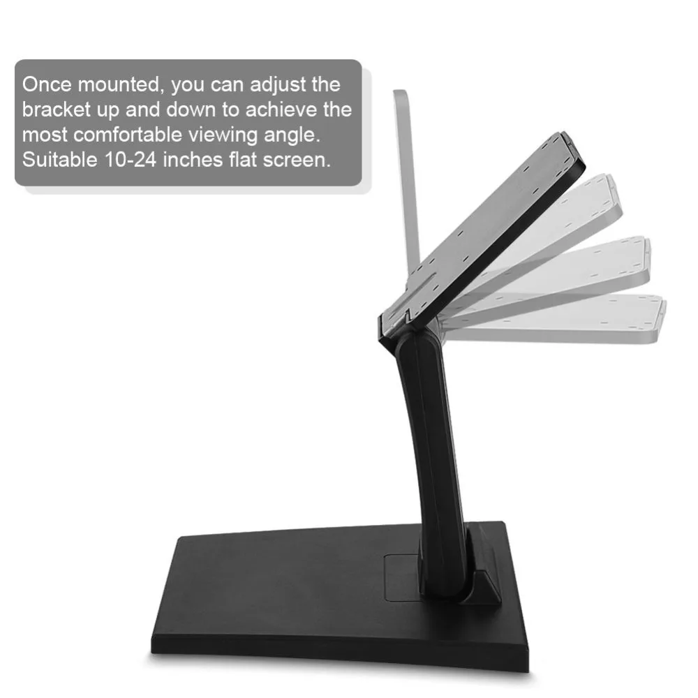 

Desk Bracket Mount Stand Holder Base for 10-24 Inch Flat LED LCD Monitor Screen