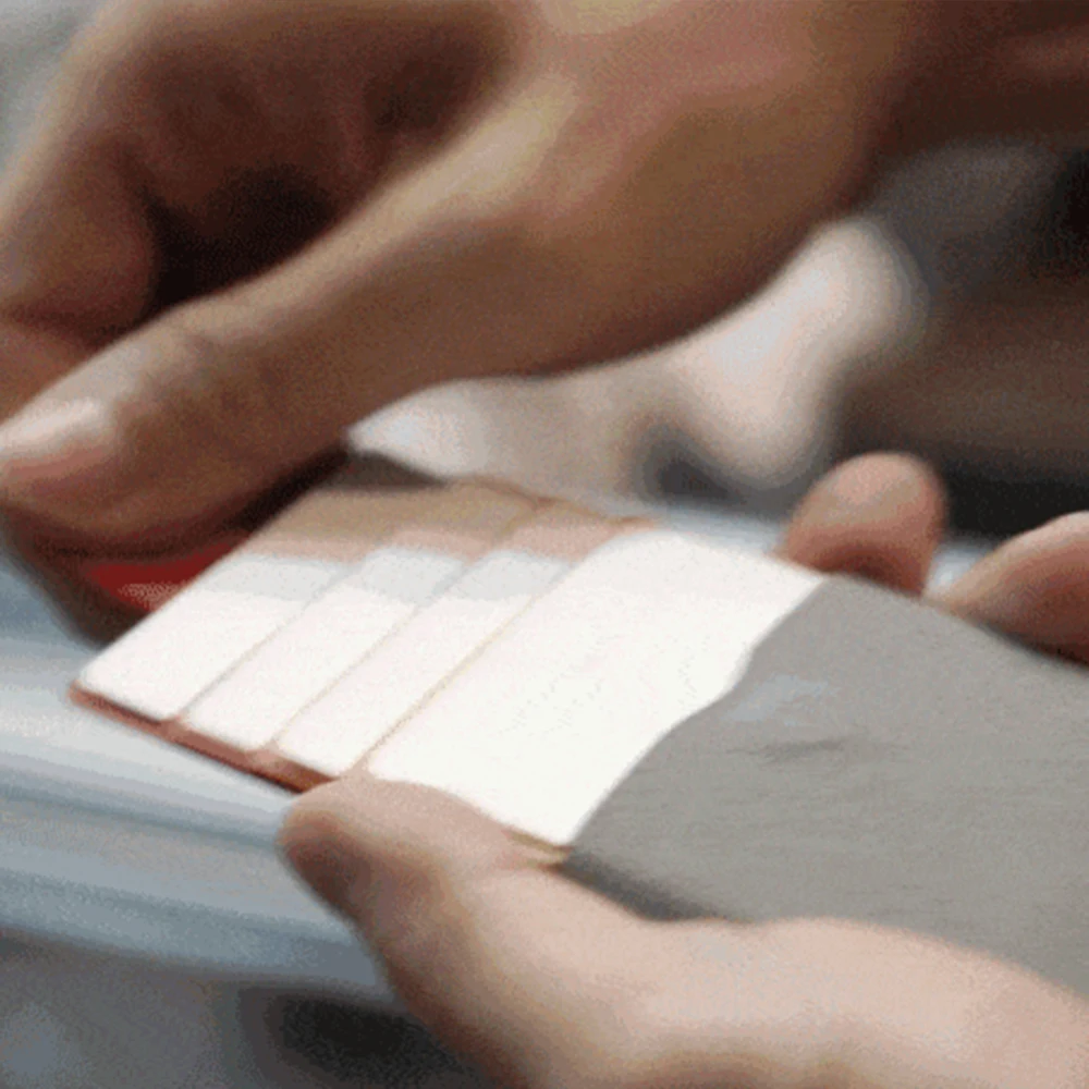 Тонкий мягкий кошелек мини-держатели для карт потянутый дизайн мужской кошелек градиентный цвет 5 Бумажник для карт