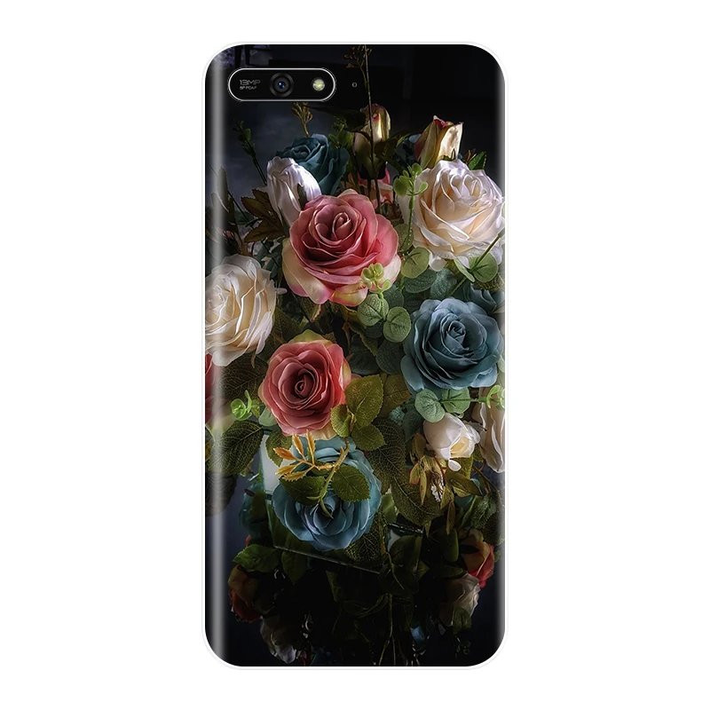 Чехол для телефона Huawei Y3 Y5 Y6 2017 II Pro Мягкий Силиконовый ТПУ милый чехол с