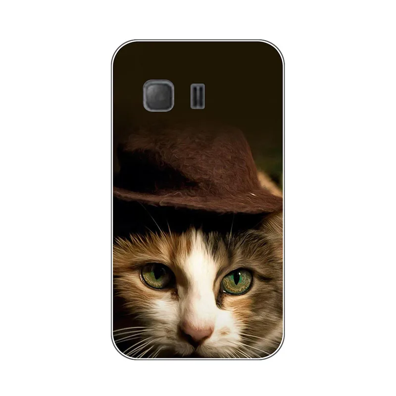 Чехол для samsung Galaxy Young 2 G130 G130H G130E с красочным принтом, чехол-накладка на заднюю панель телефона, милый чехол Turbo, чехол «Холодное сердце» - Цвет: A124