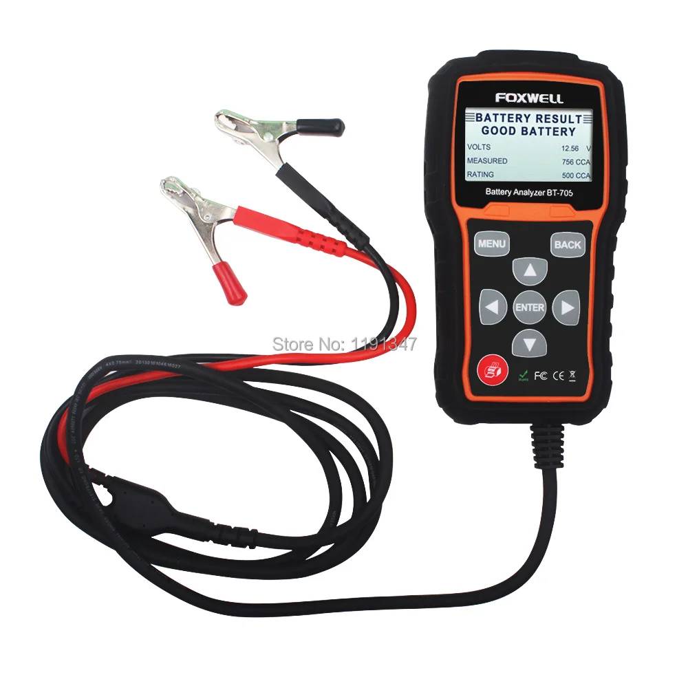 Prix pour FOXWELL BT705 Application Multi BT-705 Batterie Analyseur Vérifier Batterie Santé Et de Détecter Les Défauts de Départ & Système De Charge Prix pour FOXWELL BT705 Application Multi BT-705 Batterie Analyseur Vérifier Batterie Santé Et de Détecter Les Défauts de Départ & Système De Charge