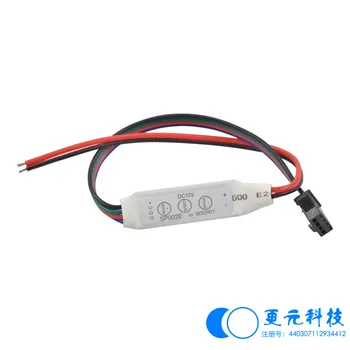 

DC 5V 12V 24V MINI Led Controller, up to 2048 Pixels Led Lighting Speed & Color controller supports IC WS2801, WS2811, LPD6803