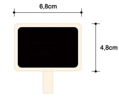 10 шт./партия милый деревянный зажим с мини-доской для школьных канцелярских принадлежностей и офисных принадлежностей и домашнего использования