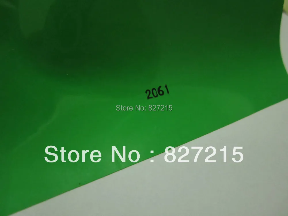 

1.5/1.8/3.2 meters width # 2061 Tea Green Glossy Surface Ceiling Film PVC Stretch Ceiling Films --- Small order