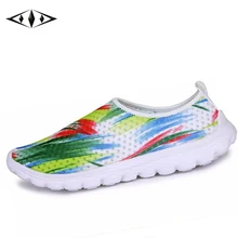 2015 New Trend Graffiti Women Sneakers Summer Breathable Air Mesh Running Shoes Female Sport Lady Shoes FB1080-2