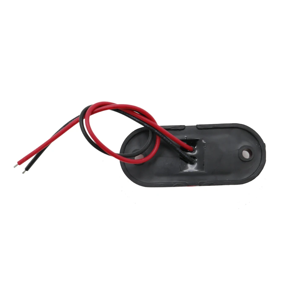 New Led Truck Side Marker Light 12V 2 LED Red Yellow White Waterproof Lamp For Truck Trailer Boat Warning Stop Light (30)