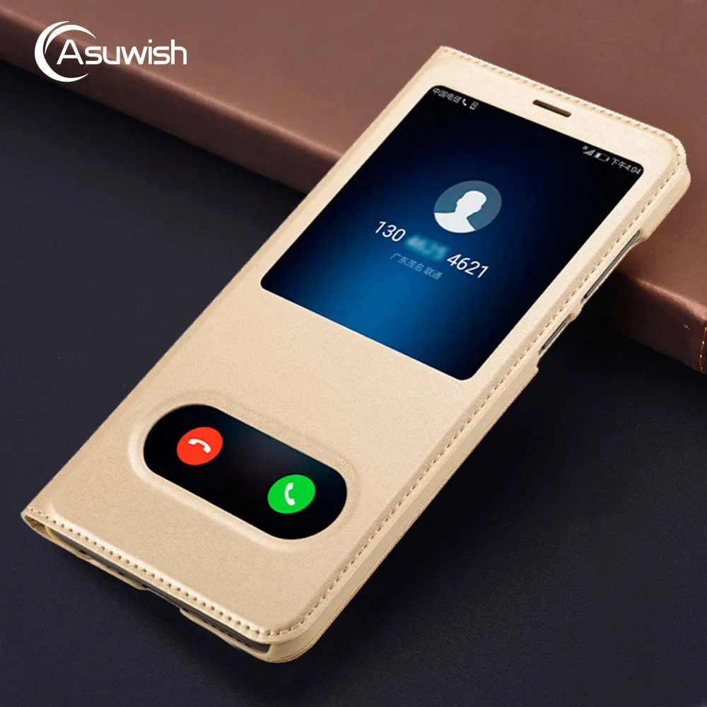 New Arrival Flip Case For Huawei Mate10 Lite Nova 2i Ultra Frosted Leather Honor 9i Thin Back Cover Phone Cases | Мобильные телефоны