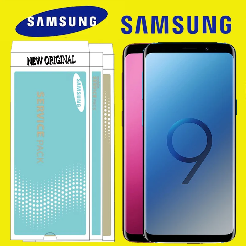 

100% ORIGINAL S9 LCD with frame for SAMSUNG Galaxy S9 G960 S9 Plus G965 Touch Screen Digitizer Assembly
