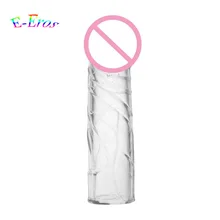 ORISSI Crystal Condoms Cheap Penis Extender Penis Sleeves For Men Sex Products Adult Sex Toys For