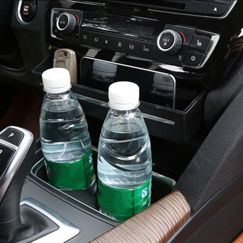 

Console Box CD Pane Storage Tray Container Car ABS 24*4.5cm Multi-function Parts Useful Durable