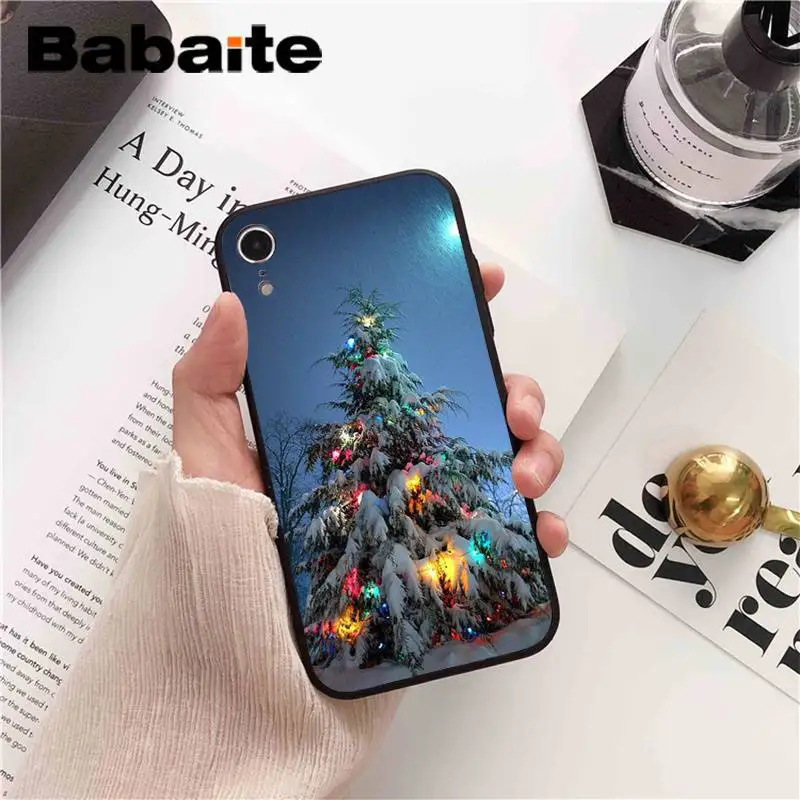 Babaite Merry Christmas Санта Клаус Олень DIY чехол для телефона для iPhone 6S 6plus 7plus 8 8Plus X Xs MAX 5 5S XR 11 11pro 11promax - Цвет: A9