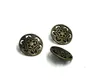 15mm&20mm bronze&silver Shank Button Metal Buttons Hollow Carved Flower Sewing Metal Buttons 20pcs 2