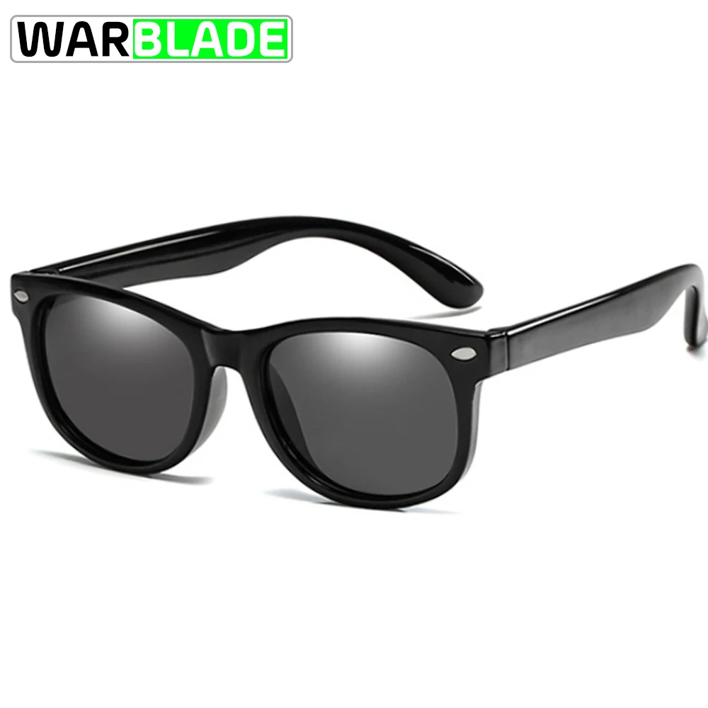 

WBL 2019 Mirror Kids Sunglasses TR90 Boys Girls Polarized Silicone Safety Sun Glasses Gift For Children Baby UV400 Gafas