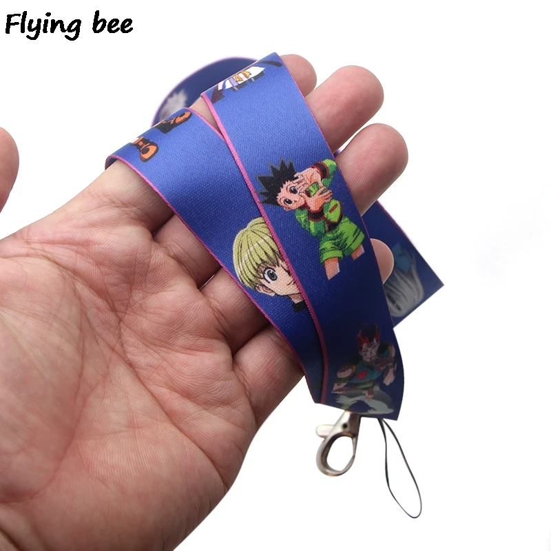 Flyingbee брелок шнурки значки ремешки мобильный телефон Веревка Брелок для ключей