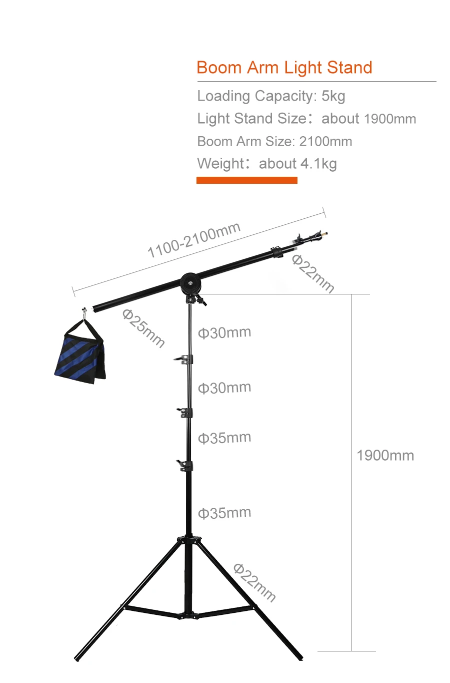 DHL 1800Ws Godox DP600 II 3x600 Ws Фотостудия вспышка светильник ing, софтбокс, светильник, стойка, штанга для фотостудии кронштейн светильник