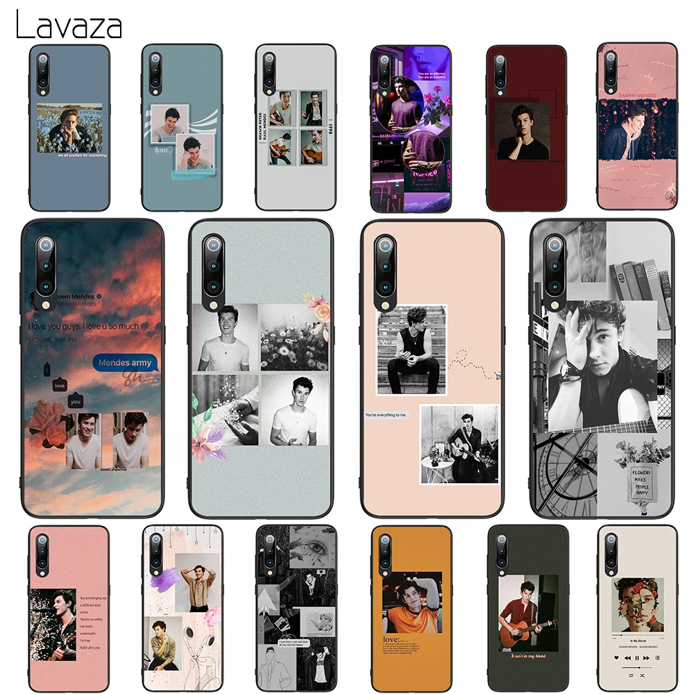 Мягкий чехол из ТПУ Lavaza Shawn Mendes для Xiaomi Mi 6 8 A2 Lite 9 Pro A1 Mix 2s Max 3 F1 |