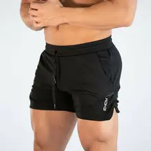 Для мужчин Плавание Фитнес бодибилдинг спортивные тренировочные брюки для занятий спортом, плотный шорты