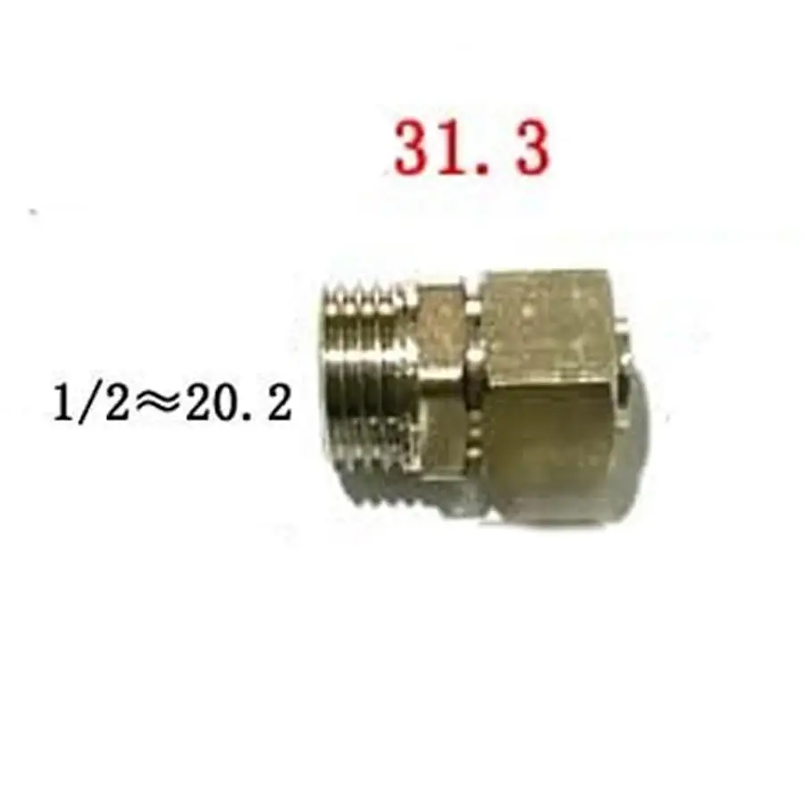 Fit 16mm/12mm OD/ID Hose x DN15 1/2&quot BSP Male Brass Quick Connector Pneumatic Fitting Coupler Union Air Adapter | Обустройство