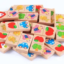 28 PCS digital domino, double-sided fillet alphabet blocks, learning and education of baby toys, educational wooden toys 28 PCS digital domino, double-sided fillet alphabet blocks, learning and education of baby toys, educational wooden toys