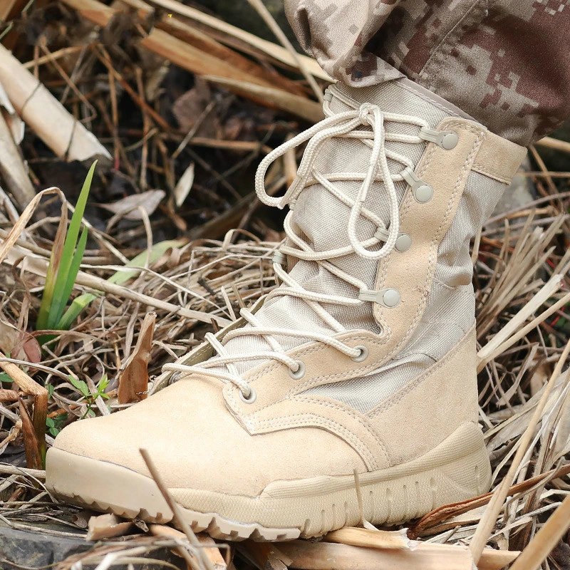 Осенняя уличная Водонепроницаемая Нескользящая походная обувь, обувь для путешествий, ультра-светильник, мужские тактические ботинки, военные ботинки спецназа