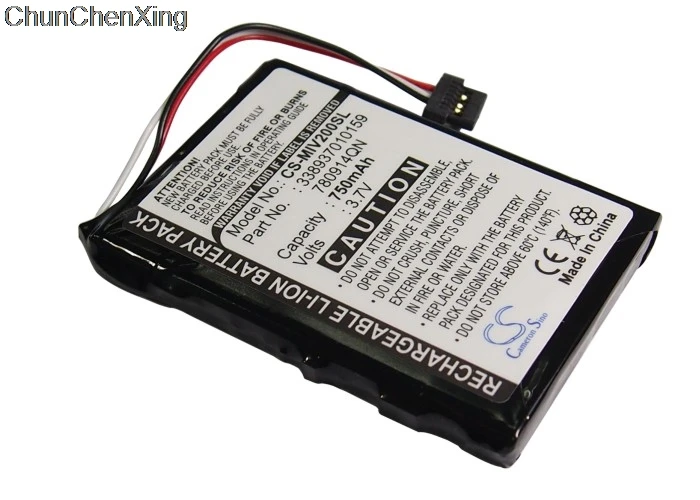 Cameron Sino 750 мАч аккумулятор 338937010159 780914QN для Mitac Mio Moov 200 200e 200u 210|Цифровые