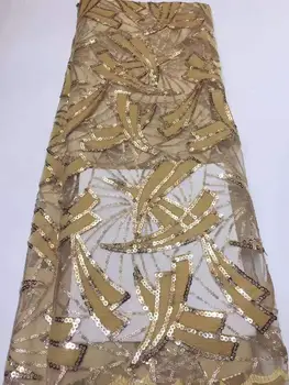 

New sequined velvet embroidered French thin mesh embroidery nylon lace suitable for tailoring clothing DIY clothing