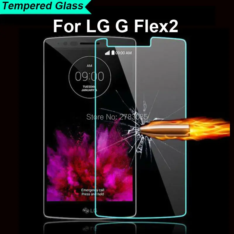 

For LG G Flex2 Flex 2 H955 LS996 H950 5.5" 9H Hardness 2.5D Ultra-thin Toughened Tempered Glass Film Screen Protector Guard