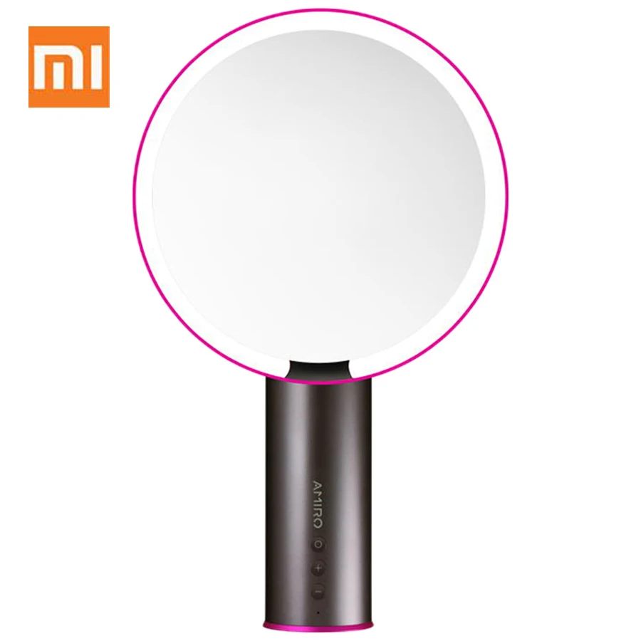 

Xiaomi AMIRO LED Lighted Smart Sensor Makeup Mirror From Xiaomi Youpin Cosmetics Vanity Makeup Mirror Espejo De Maquillaje