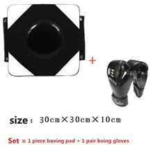 Pu Для женщин Для мужчин Муай Тай Боксёрские Перчатки Grappling обучение стена Пробивание Target колодки спарринг Боксёрские перчатки для борьба с песком