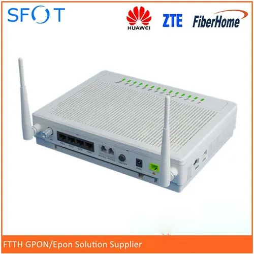 CATV GPON ONU CATV RF ONT port work for Huawei ZTE 4LAN 2Pots Wifi