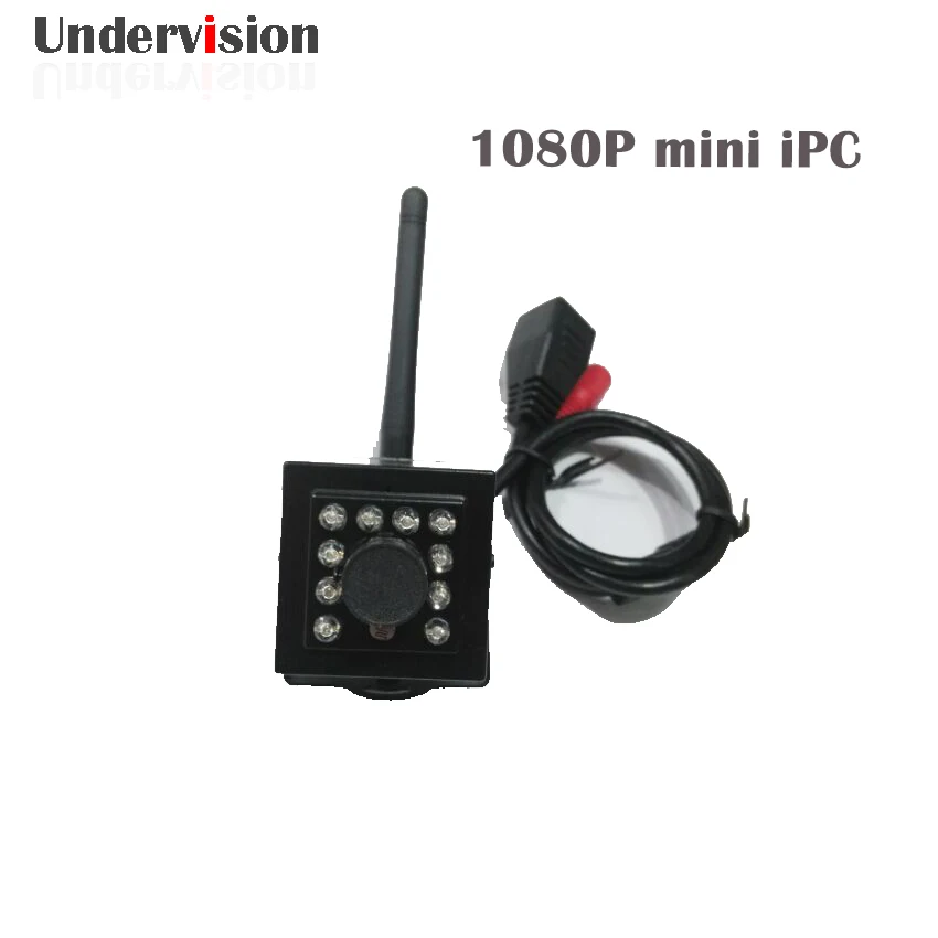  mini  Camera   IP camera ,2.0MP Wifi HD video IR camera,pinhole lens  ,onvifi and P2P cctv  camera IP ,free Shipping 