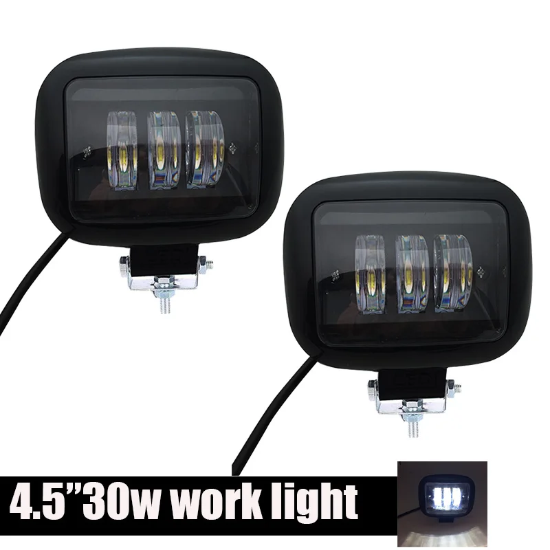 

30W Car Headlight Auto Driving Fog Light Car Led Working Light for 4WD ATV SUV UTV UTE Off Roads Lights Head Lamp