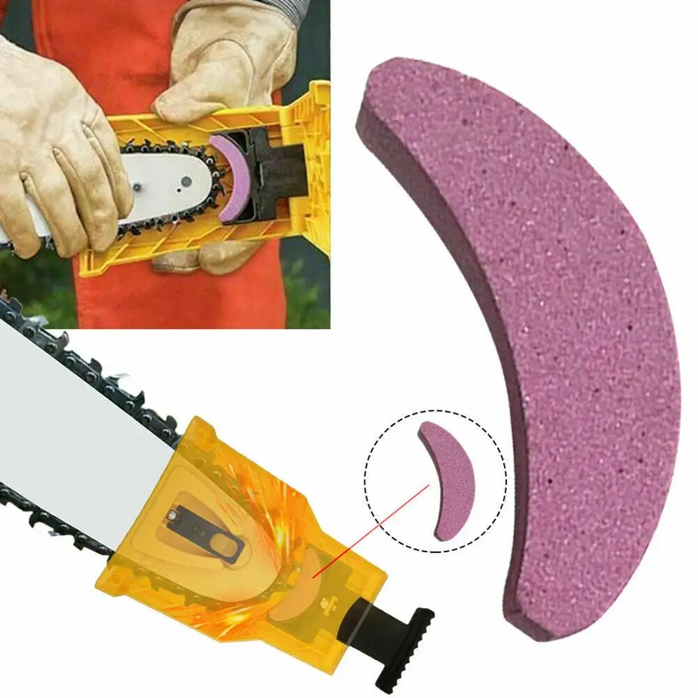 

Chain Saw Teeth Sharpener Tool Whetstone Saw Chain Sanding Stone for Woodworking Grinding