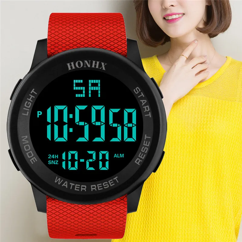 

Women Watches Top Brand Luxury Men Analog Digital Military Sport LED Waterproof Wrist Watch Dames Horloge Relogio Feminino