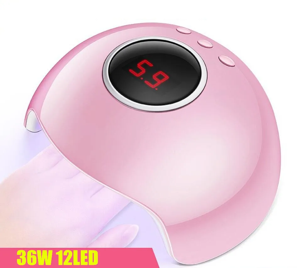 

Nail Dryer For Nail LED UV Lamp 36W MINI USB Lamp For Manicure LCD Display Drying All Gels Nail Polish Nail Art Tools