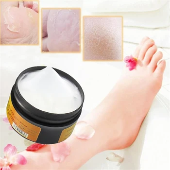 

Women Men Anti-Chapping Skin Repairing Moisturizer For Rough Dry And Cracked Chapped Feet Heel Useful Horse Oil Foot Cream