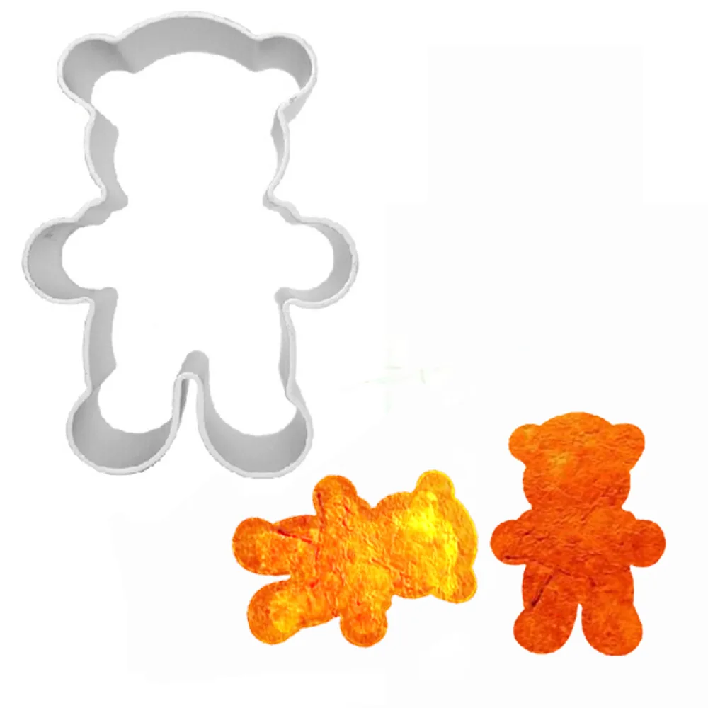

DIY Sugarcraft Mini Little Lovely Bear Mold Fondant cake Decorating Tools Chocolate Cookie Bakeware Mould Biscuit Cutters cake M
