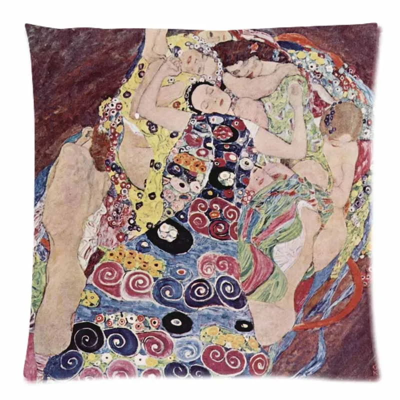 2018 Персонализированная наволочка Gustav Klimt с принтом для работы наволочки дивана
