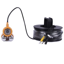 Подводная видеокамера рыболовная видеокамера рыболокатор камера ледовая рыболовная камера белые огни кабель 50 м