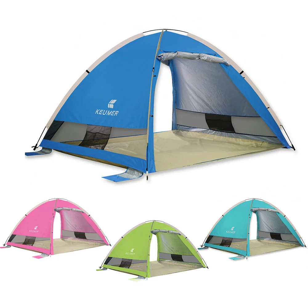 

Automatic Instant Pop Up Beach Tent Lightweight Outdoor UV Protection Tent Water Repellent Camping Tent Cabana