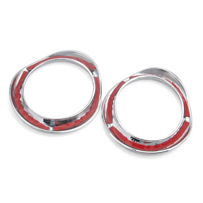 1 Pair ABS Chrome Car Front Fog Lamp Light Cover Trim For TOYOTA C-HR CHR Car Exterior Accessories Styling