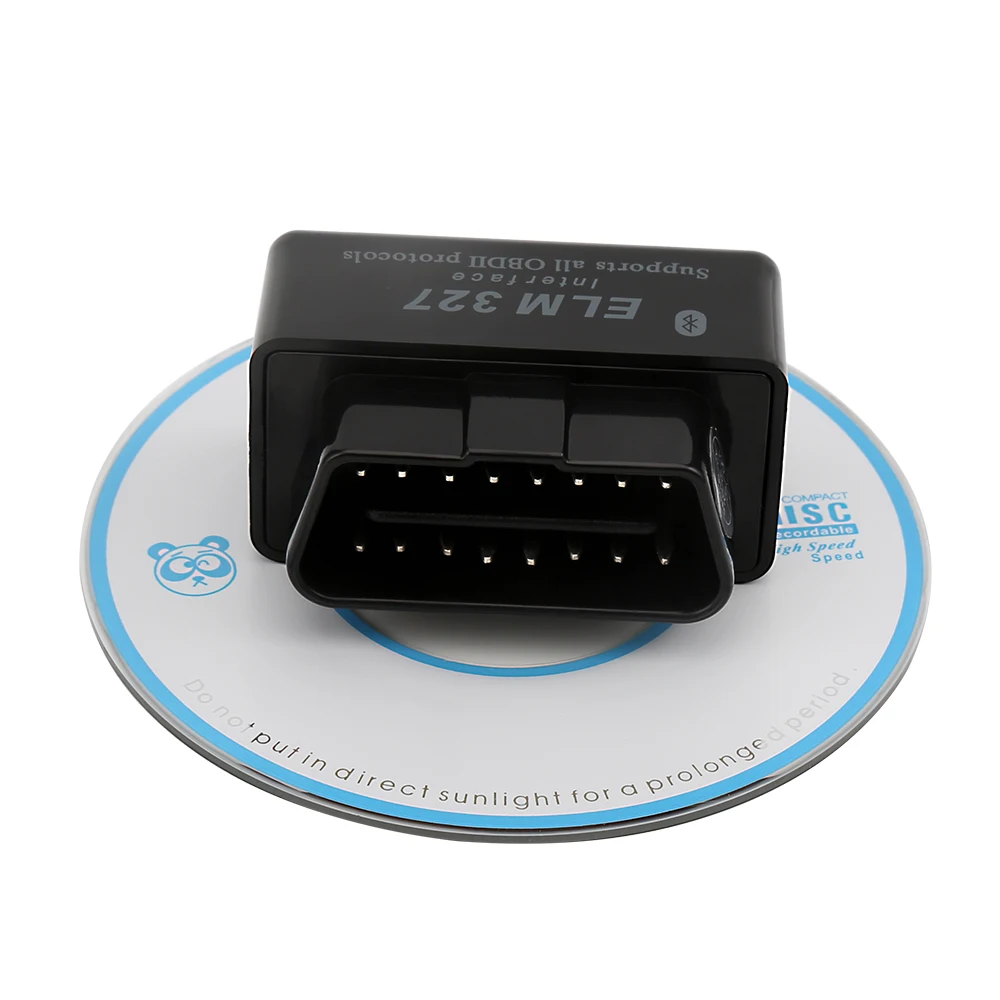 Автомобильный мини сканер ELM327 Bluetooth V2.1 ELM 327 версия 1 5 с чипом OBD2 / OBDII для