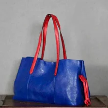 Дизайн, Повседневная Большая вместительная женская сумка с верхней ручкой, натуральная кожа, модная сумка для покупок, женская сумка на плечо