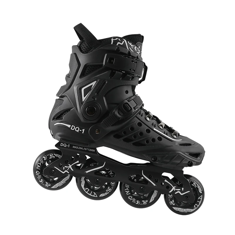 New Professional Freestyle Inline Skates Boots Durable Pu Wheels Roller