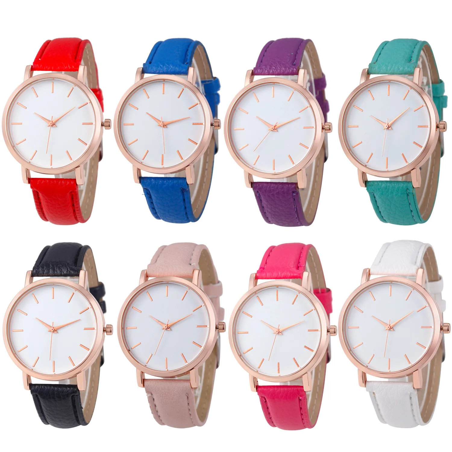 JAYCOSIN Горячие красные часы для мужчин и женщин кожаный Модный повседневный браслет наручные часы подарок люксовый бренд SE0805