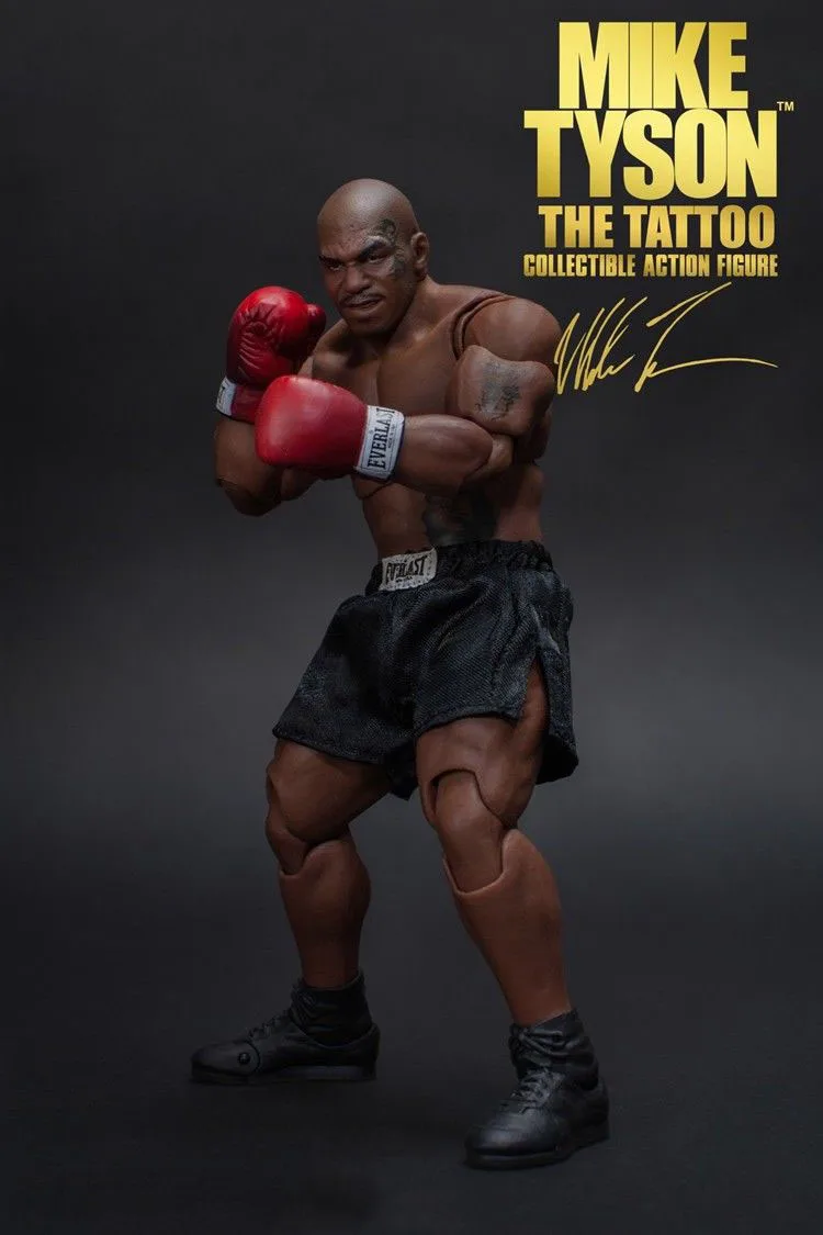 Коллекция 1/12 г., тату версия с тремя головками Майка Тайсона, скульптура чемпиона мира в тяжелом весе, фигурка для фанатов