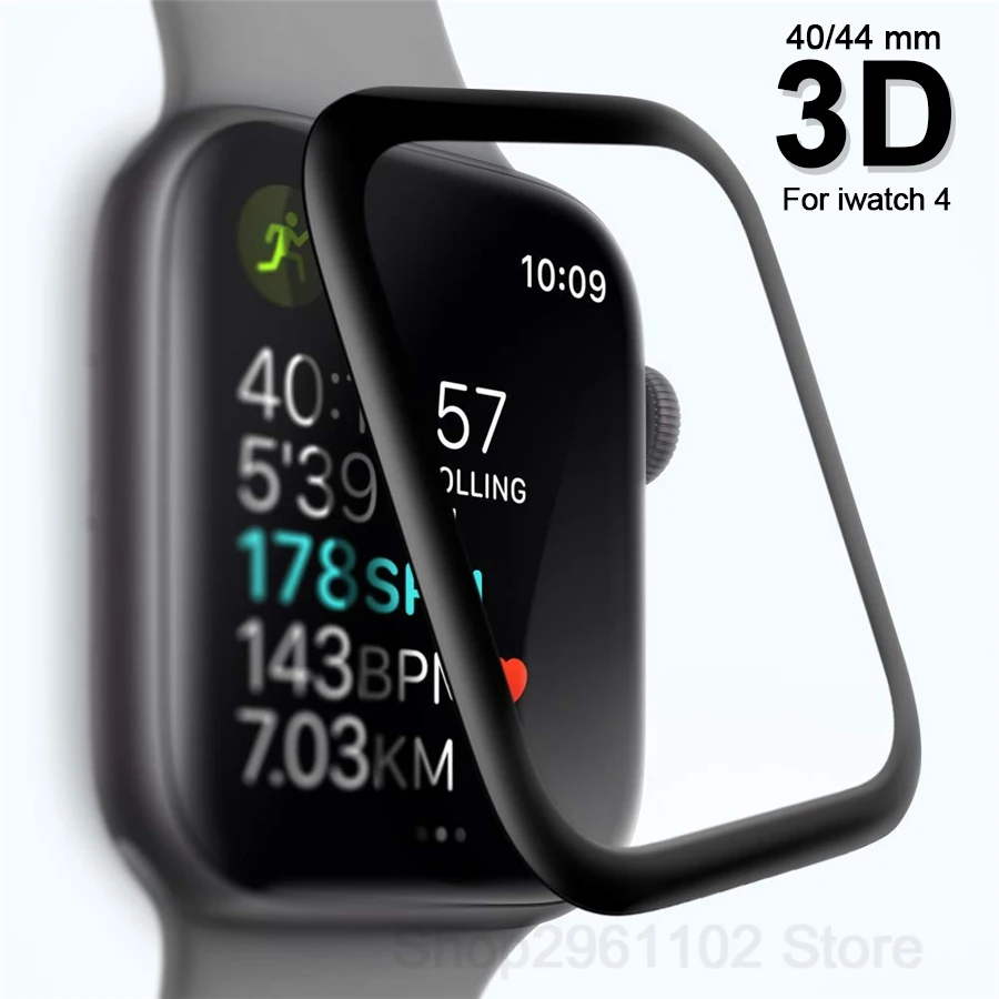 Закаленное стекло для iwatch 4 2018 Защитное Apple 40 44 мм защитный чехол i watch | Электроника